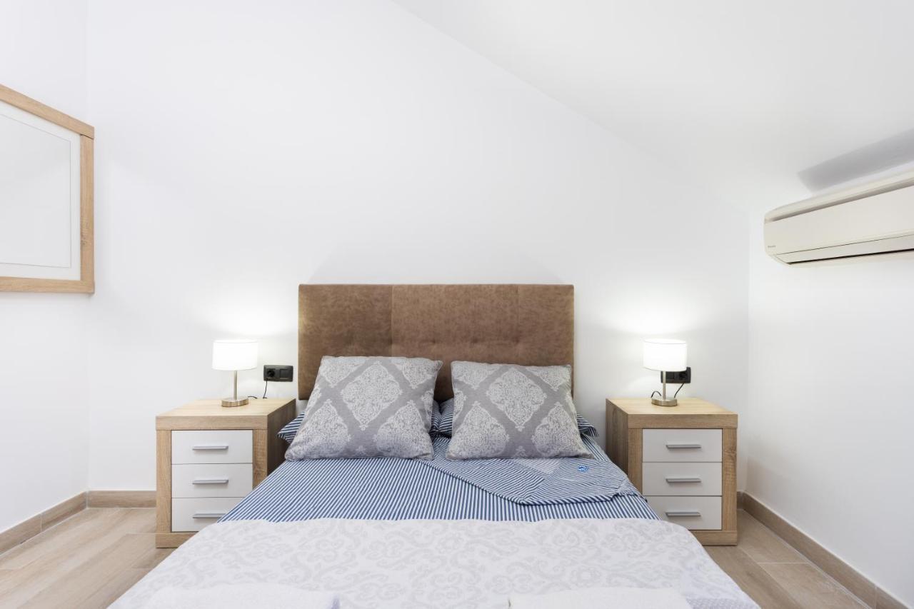 Exclusive Attic Las Vistas 3 With Breathtaking Sea View, Only 100 M To The Sea, Heated Pool, Aircon, Wifi Arona  Extérieur photo