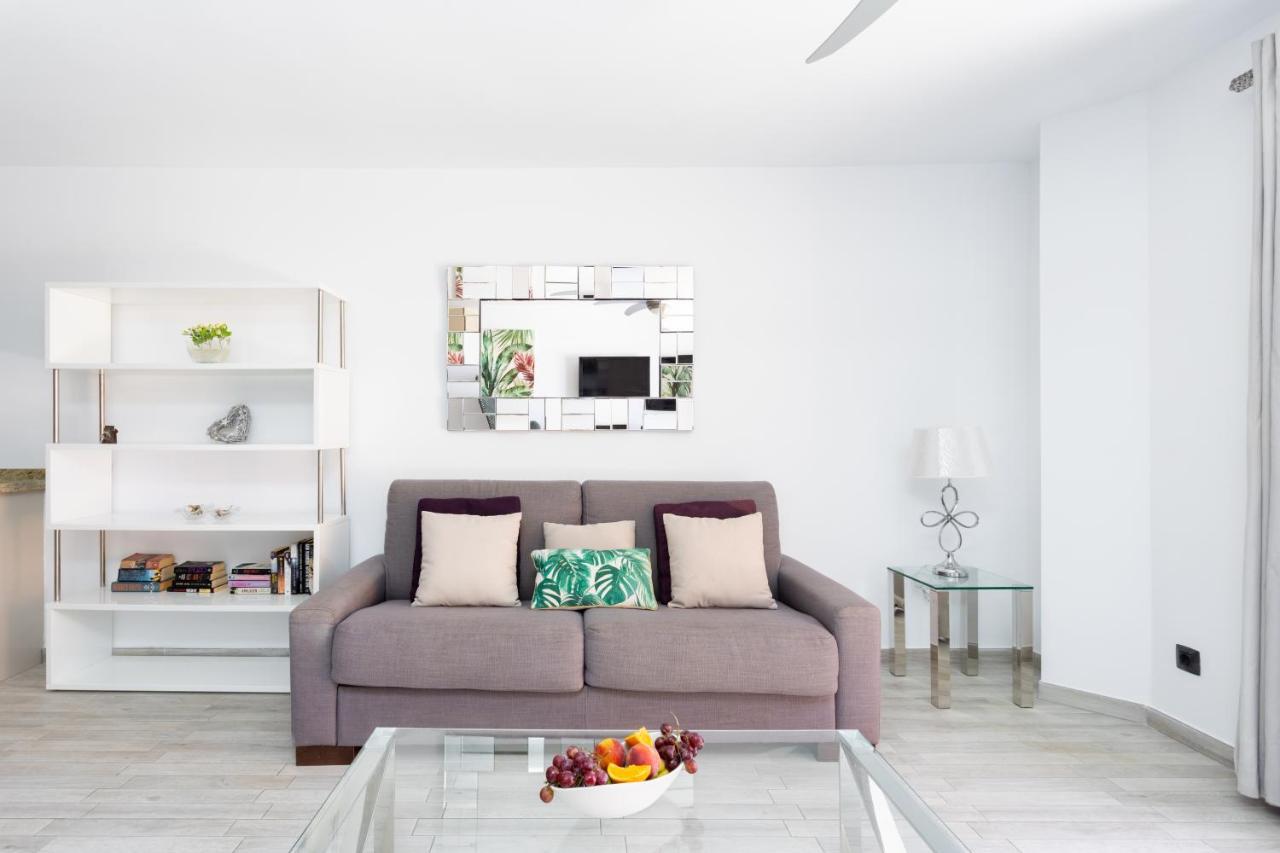 Exclusive Attic Las Vistas 3 With Breathtaking Sea View, Only 100 M To The Sea, Heated Pool, Aircon, Wifi Arona  Extérieur photo